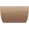 Ekena Millwork 6in. W x 4in. H x 20in. L Durham Woodgrain TimberThane Rafter Tail, Primed Tan RFTUR06X04X20DURRCPR - alternate 2